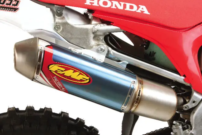WE TEST 2009 HONDA CRF450 EXHAUST SYSTEMS: DR.D, Pro Circuit, FMF,  Yoshimura, Vance  Hines And Stock Get The Dyno, Sound And Powerband  Treatment - Motocross Action Magazine