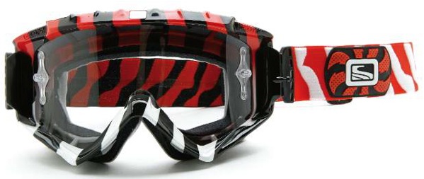 Scott Motocross Goggles Recoil XI Black Green Camo Tear Off Cheap Goggles MX 