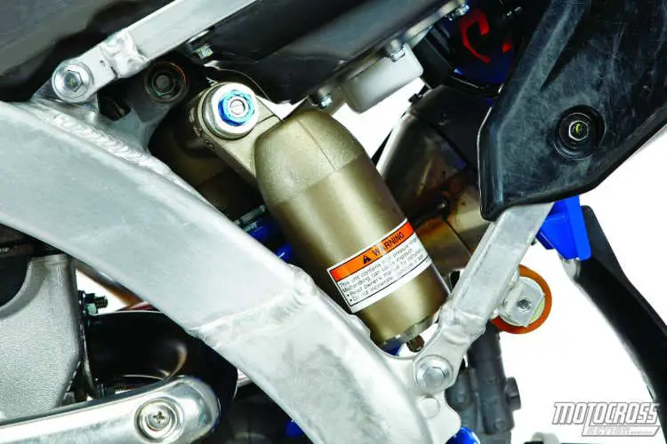 Supple: Once we dialed in the Kayaba SSS suspension we were confident about hitting any size hole, bump or ripple.
