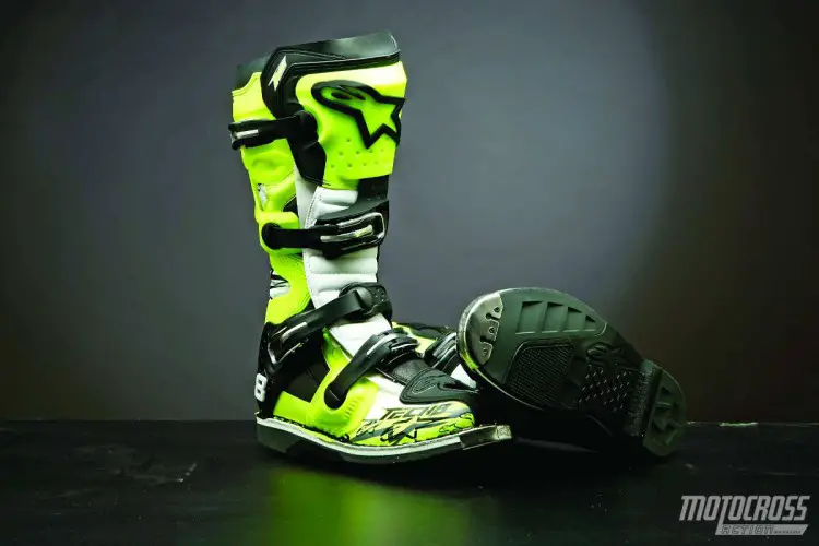 A Tale Of Three Alpinestars Boots Tech 8 Rs Tech 5 Super Victory Motocross Action Magazine