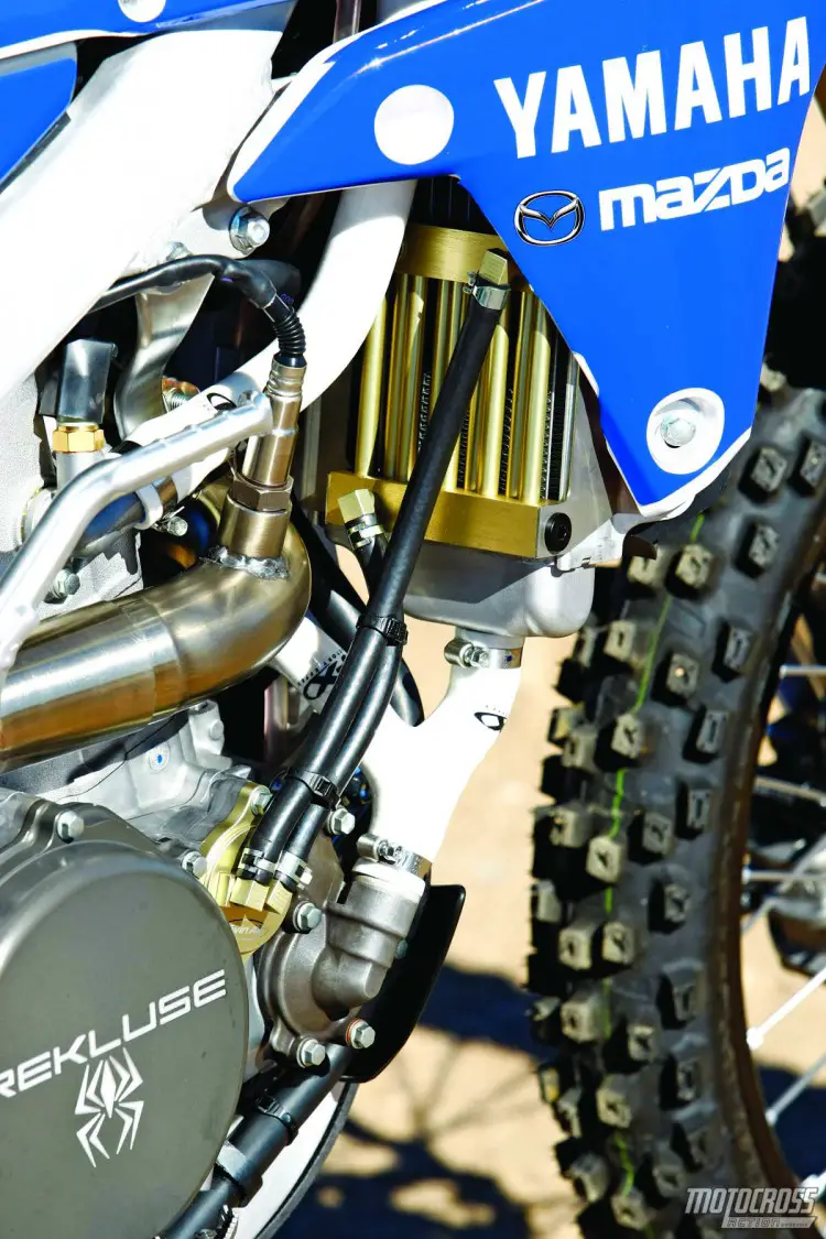 A Twin Air oil cooler kept engine temperatures down for better power.