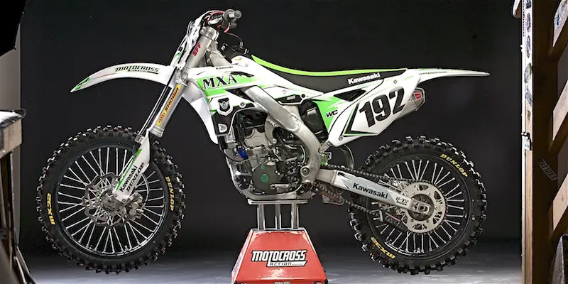 White kx250f deals