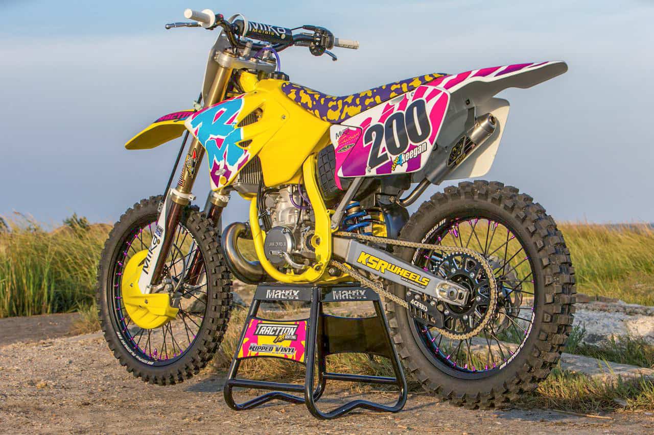 cheetah print motocross gear