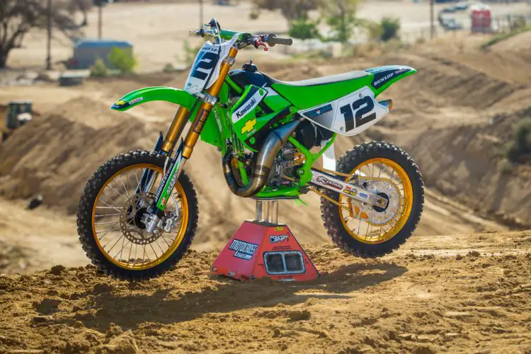 TWO-STROKE TUESDAY | 1991 KX80 CHASSIS WITH KX125 ENGINE - Motocross ...