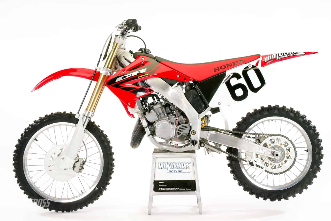 ON THE RECORD: COMPLETE TEST OF 2004 HONDA CR125 - Motocross 