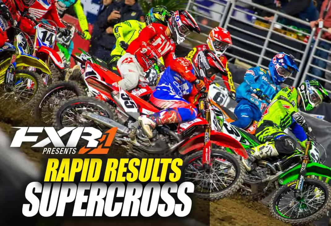 2018 PHOENIX SUPERCROSS 450 MAIN EVENT RESULTS Motocross Action