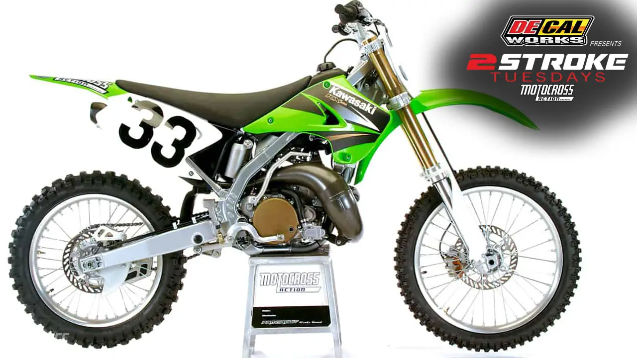 Humoristisk mesterværk Kunde TWO-STROKE TUESDAY | EVERYTHING ABOUT THE 2004 KAWASAKI KX250 - Motocross  Action Magazine