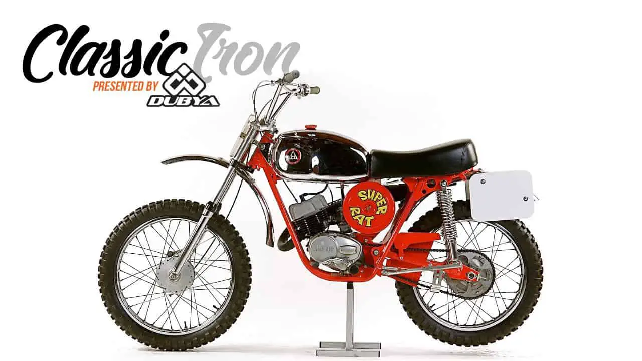 Classic Motocross Iron 1971 Hodaka 100 Super Rat Motocross Action Magazine