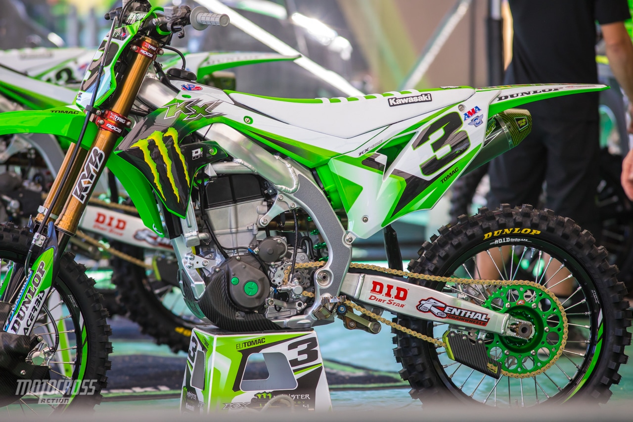 Kawasaki kx250f Monster Energy