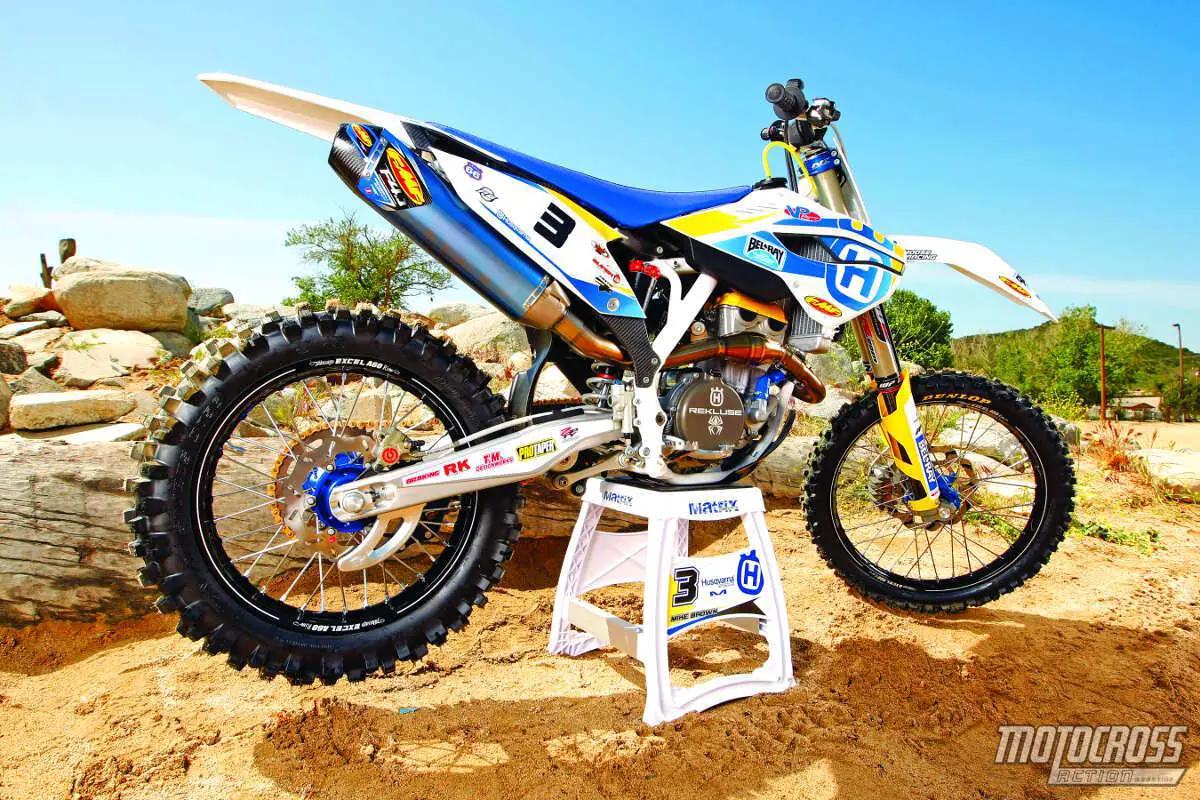 Motocross Action Magazine WE RIDE MIKE BROWN’S ENDUROCROSS HUSQVARNA FC350