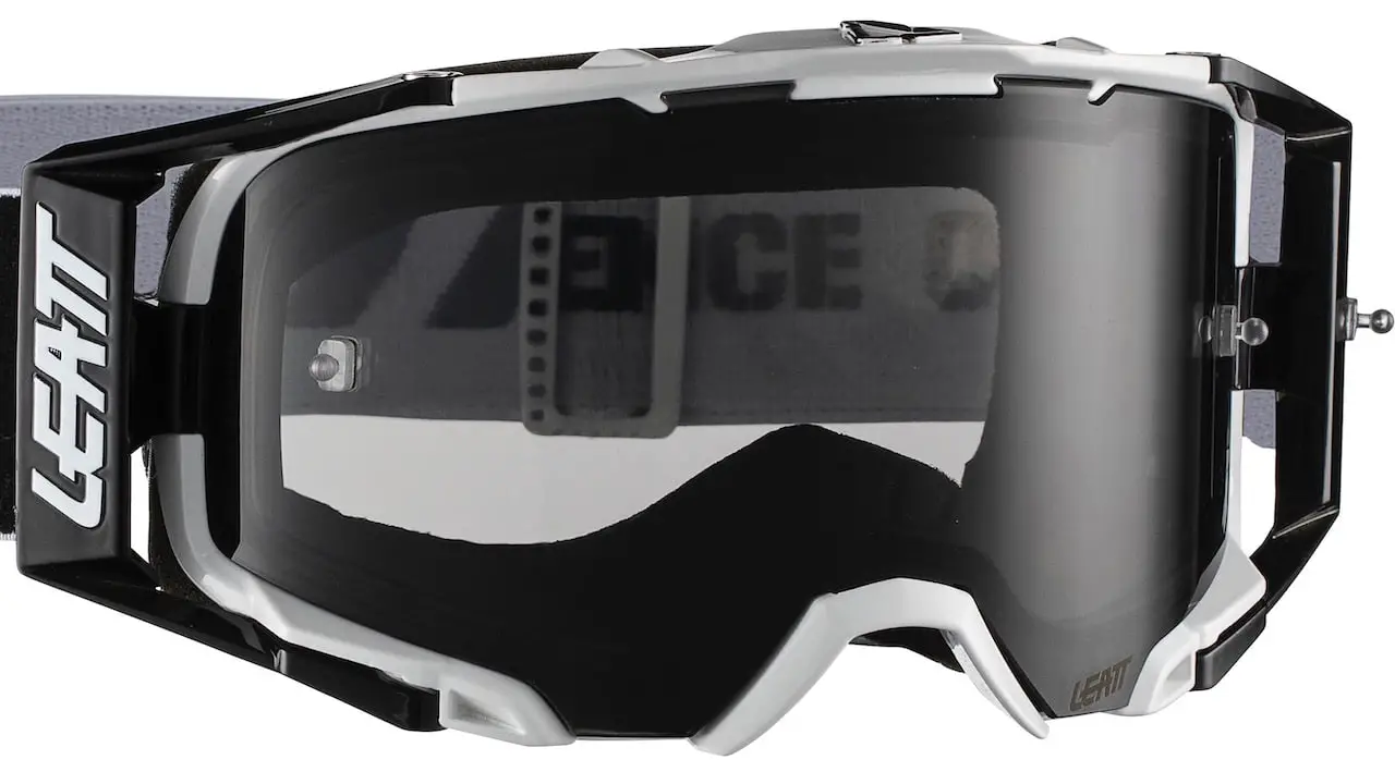 2020 Leatt Velocity 6.5 Motocross Riding Goggles OTG ATV UTV MTB Offroad White 