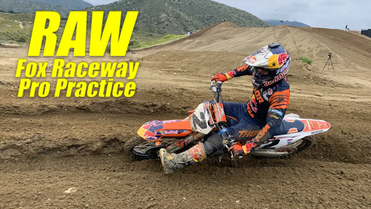 RAW VIDEO PRO DAY AT FOX RACEWAY TO GET READY FOR FIRST AMA OUTDOOR