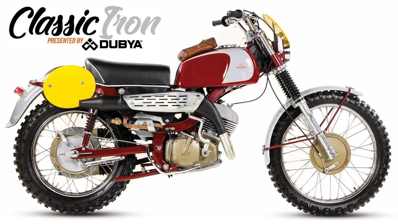 CLASSIC MOTOCROSS IRON: 1968 JAWA 350 TYPE 653 GELANDESPORT