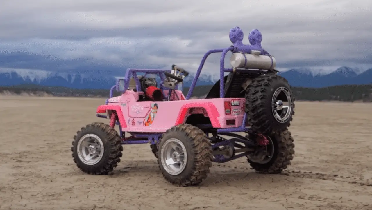 VIDEO: BARBIE JEEP POWERED BY HONDA CRF450 - Motocross Action Magazine