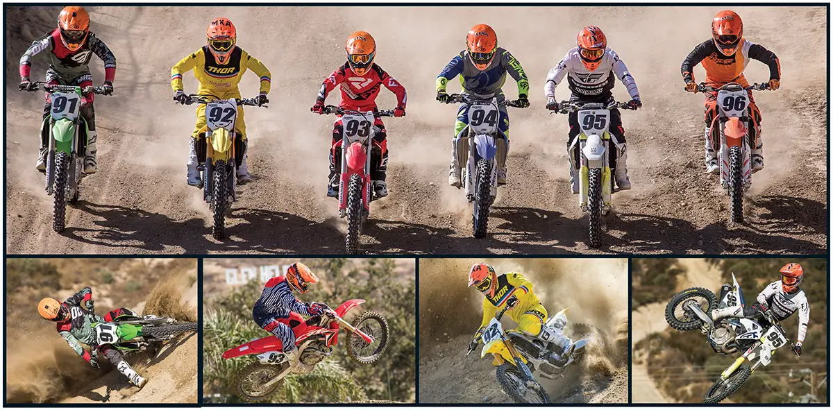 MXA RACE TEST: DAS ECHTE 2020 450 VIER-TAKT-SHOOTOUT - Motocross Action  Magazine