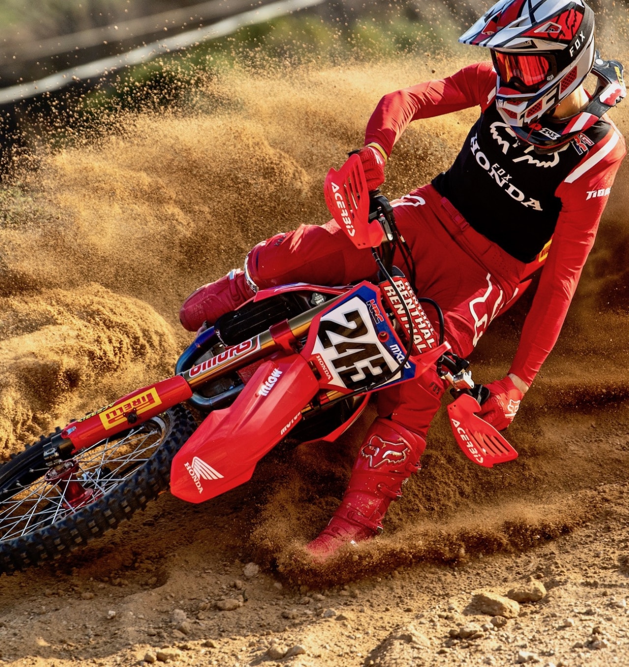 The World Champ S Hrc Crf450 Spy Photos Of The 21 Honda Crf450 モトクロスアクションマガジン