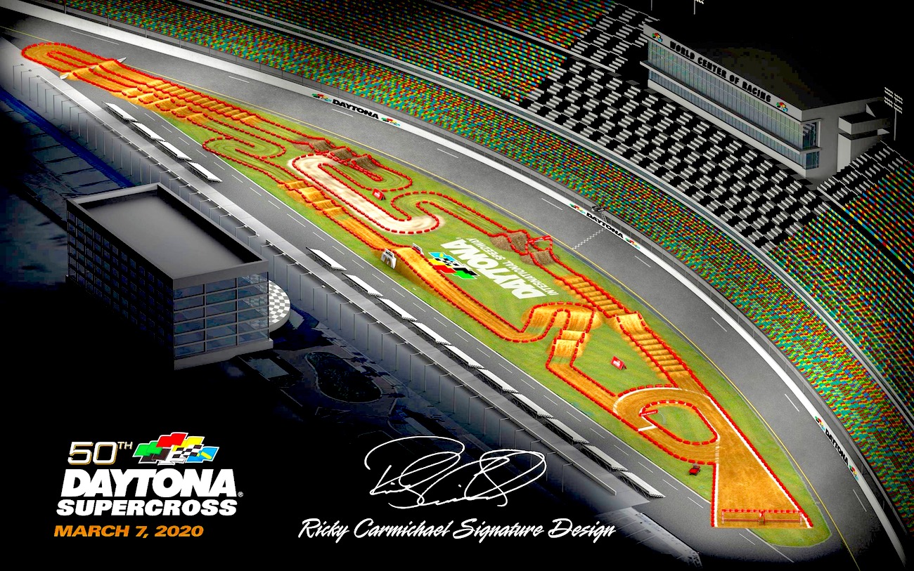 Daytona Supercross Track Map Hot Sex Picture