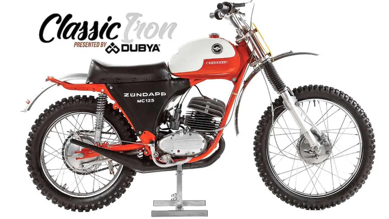CLASSIC MOTOCROSS IRON: 1972 ZUNDAPP MC 125 DETONATOR - Motocross Action  Magazine