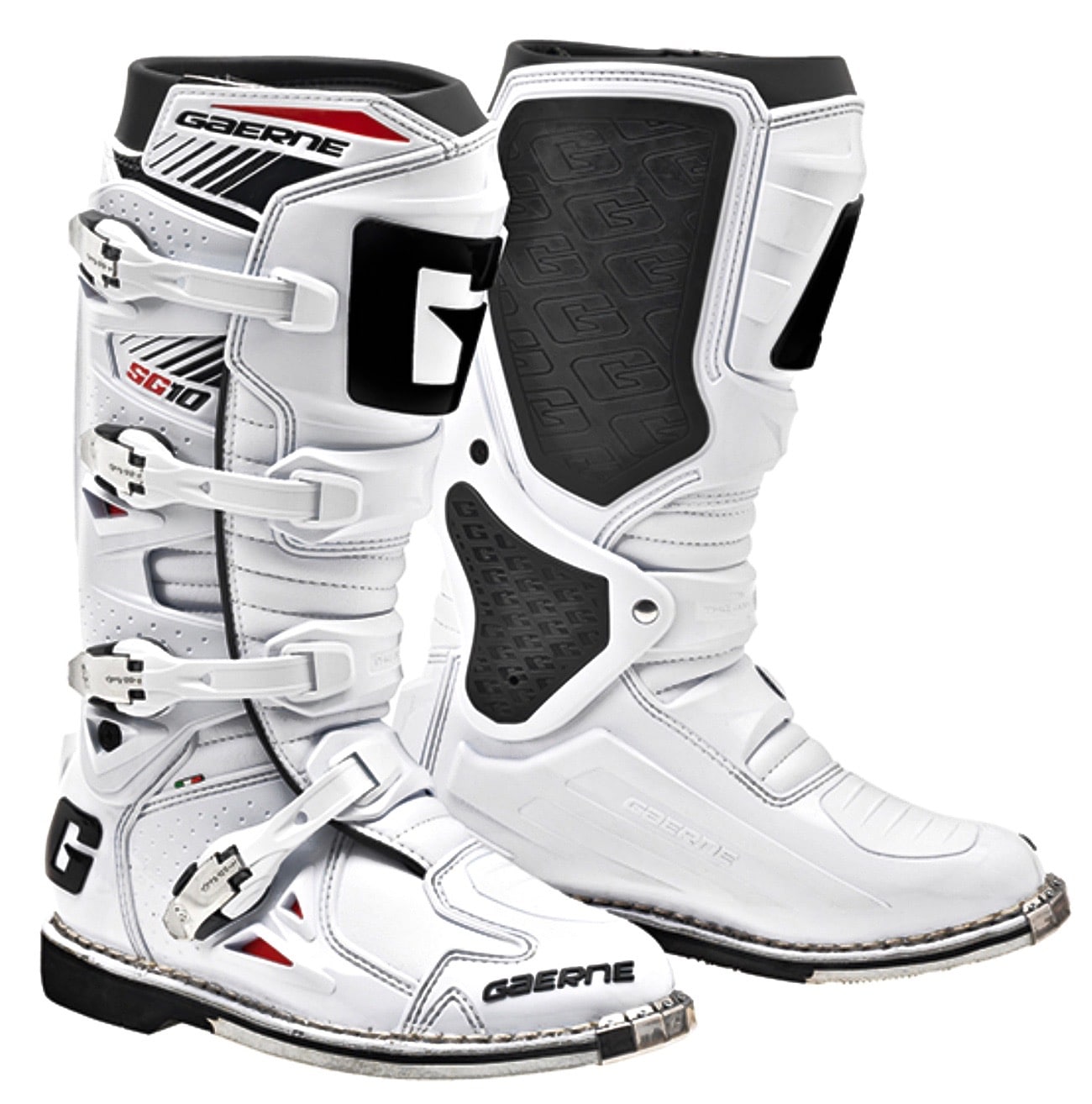 Gaerne SG10 MX Racing Boot Blemished Red/White/Blue 