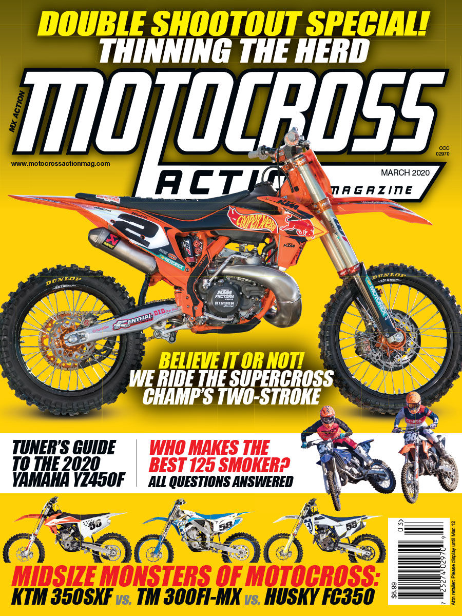 First Ride 2020 KTM 125SX 2 Stroke - Motocross Action Magazine