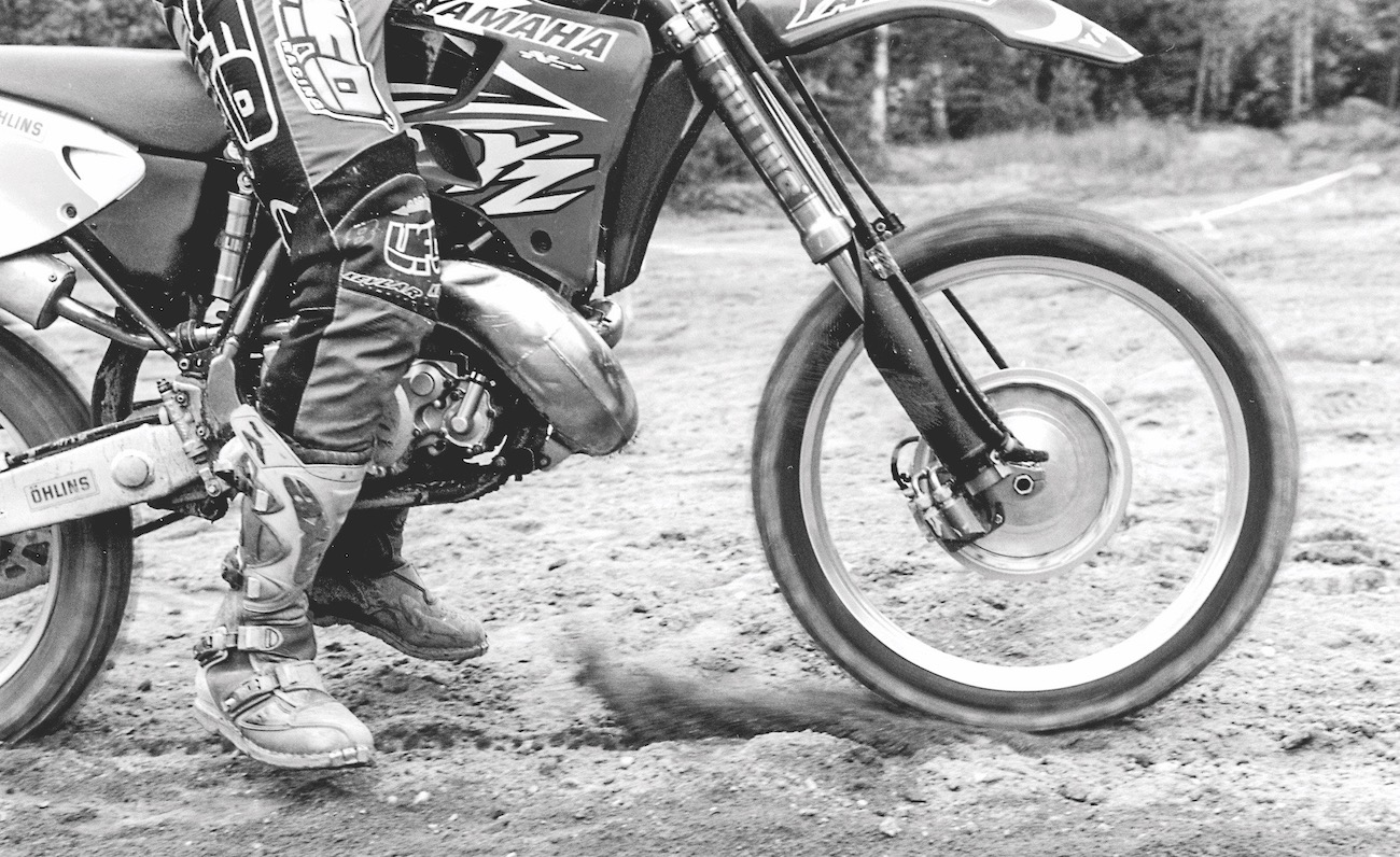 Forgotten Motocross Tech Ohlins Hydraulic Two Wheel Drive Yamaha 2 Trac Motocross Action Magazine