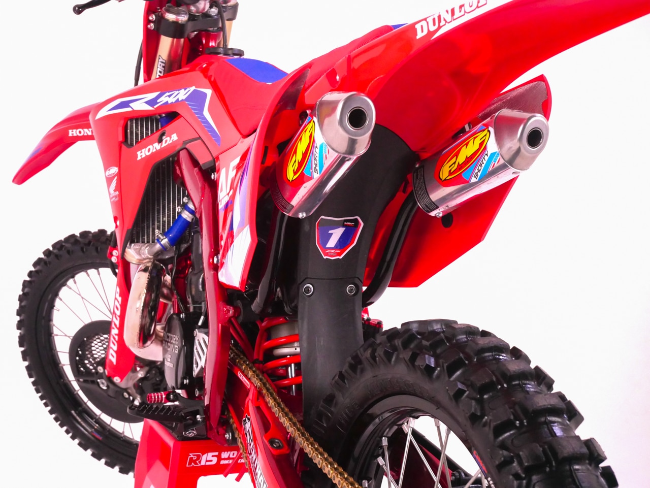 TWO-STROKE TUESDAY | DUAL EXHAUST 1988 CR500 ENGINE SHOEHORNED INTO NEW  CHASSIS - Motocross Action Magazine