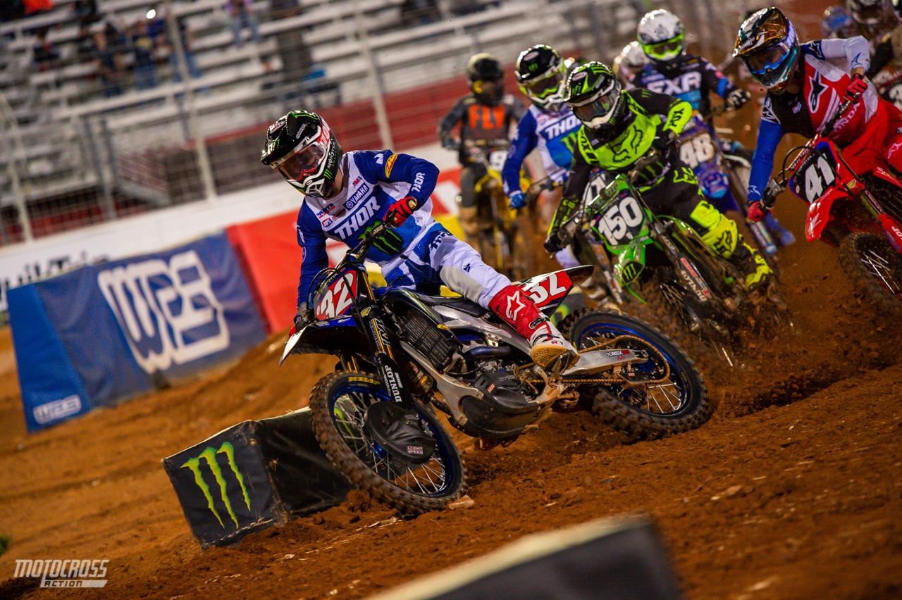 250 Main Event Results 21 Atlanta Supercross 3 Motocross Action Magazine