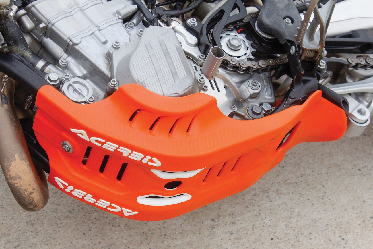 Acerbis protección del motor Skid plate KTM EXC 450 2017 > 100% Made in Italy 