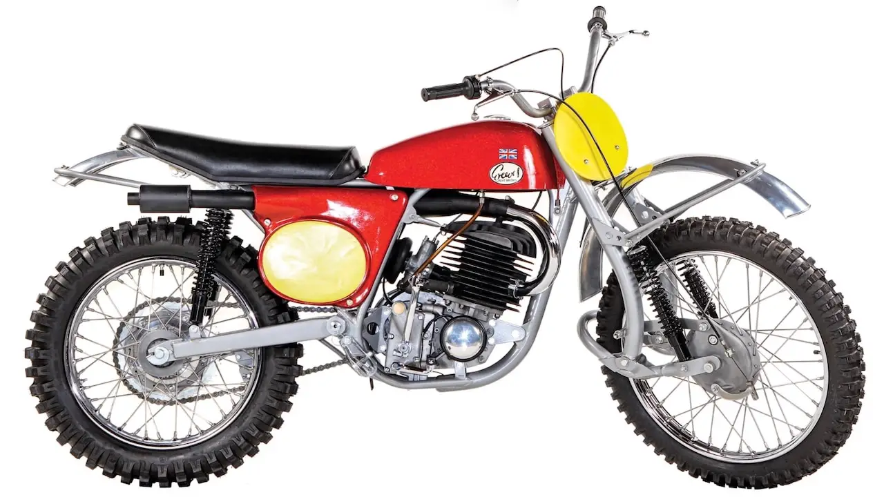 クラシックモトクロスアイアン：1969 GREEVES GRIFFON380