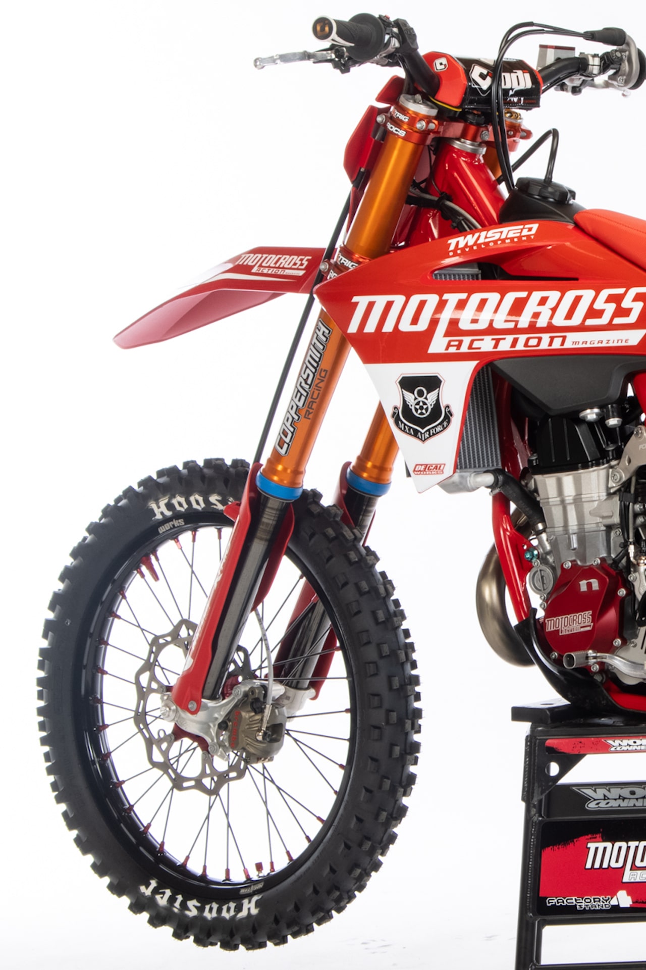 SMX motocross graphics Ohlins fork stickers upper fork decal suspension MX decal 