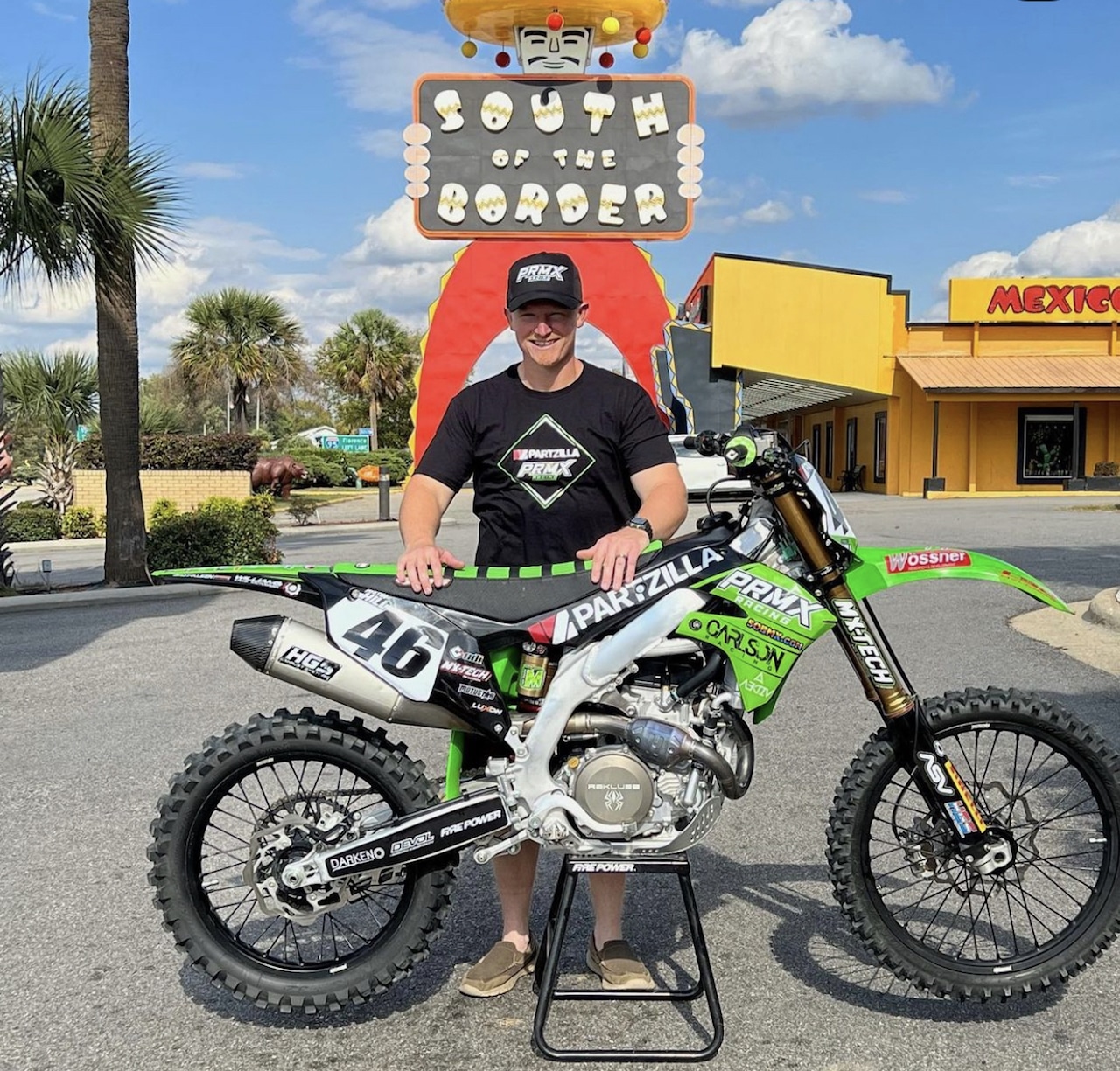 JUSTIN HILL COMES OUT OF RETIREMENT WITH TEAM PRMX ON A KAWASAKI KX450