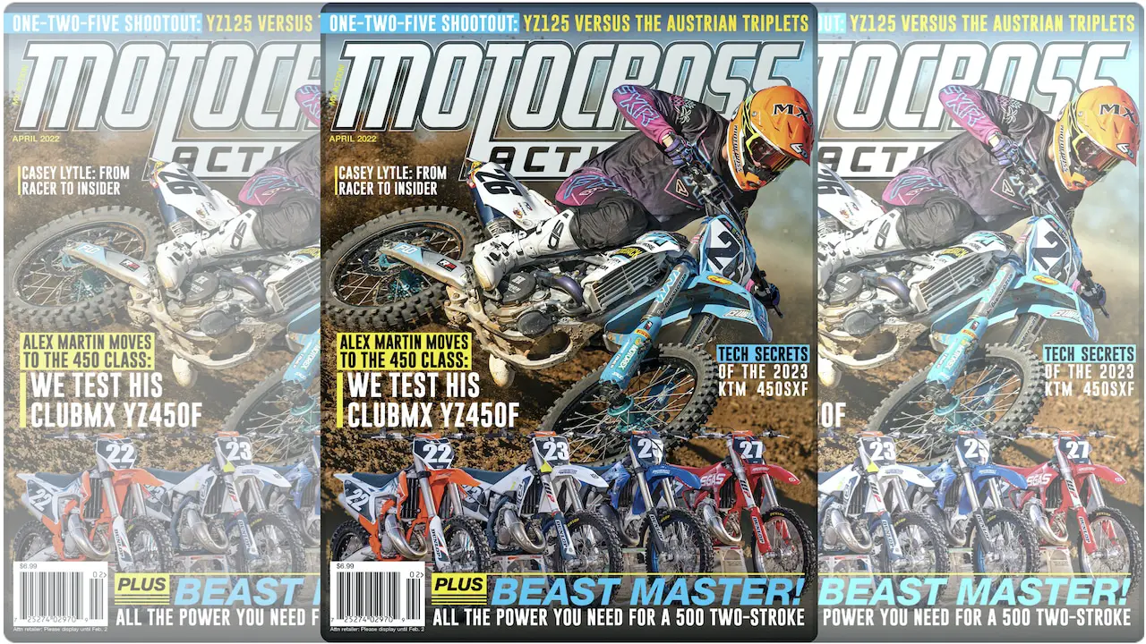 SNEAK PEEK AT THE NEW MXA! THE APRIL 2022 ISSUE IS OUT NOW - Motocross ...