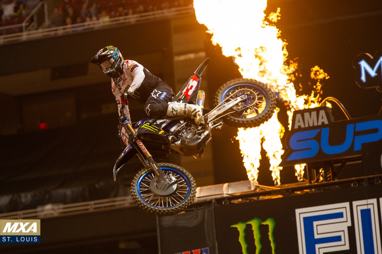 UPDATED 2022 SUPERCROSS POINT STANDINGS AFTER ROUND 13