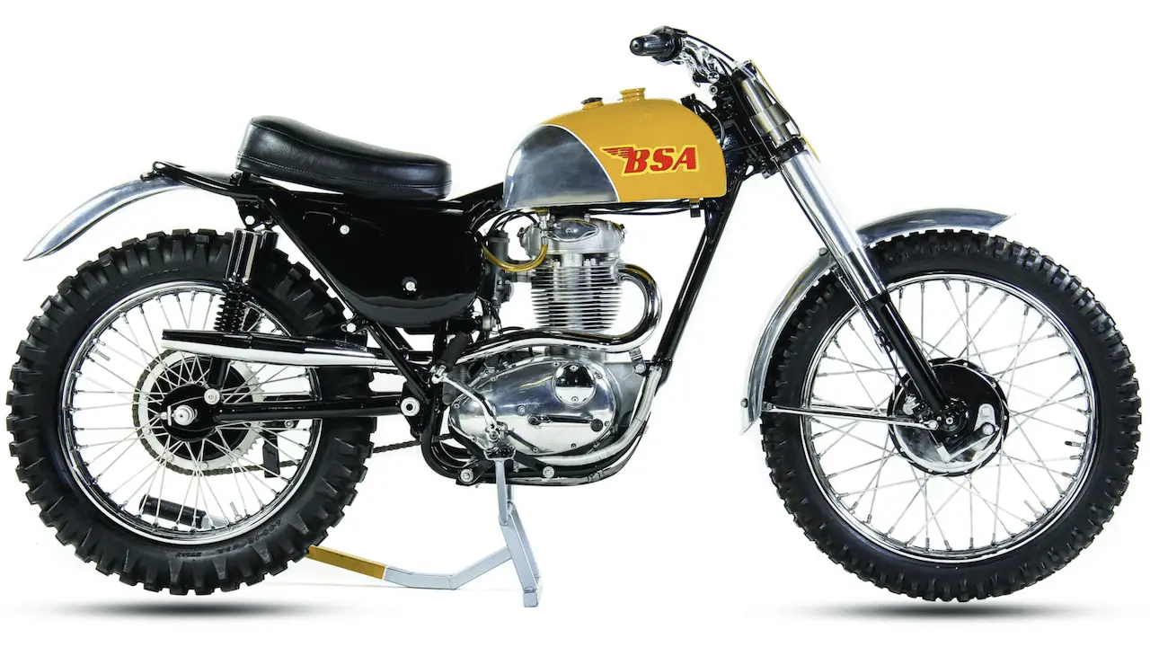 CLASSIC IRON: 1966 BSA B44 VICTOR GP 441 - Motocross Action Magazine