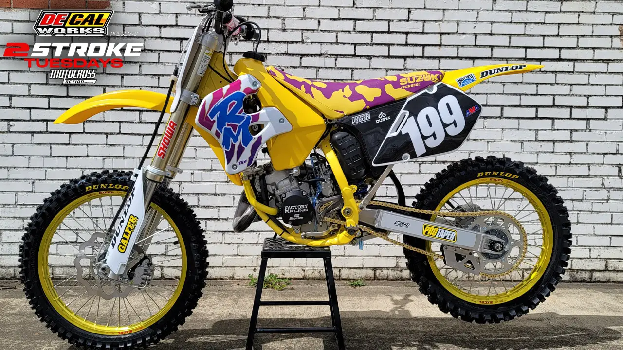 TWO-STROKE TUESDAY  THIS RM125 CAME OUT OF REHAB CLEAN & FRESH -  Motocross Action Magazine