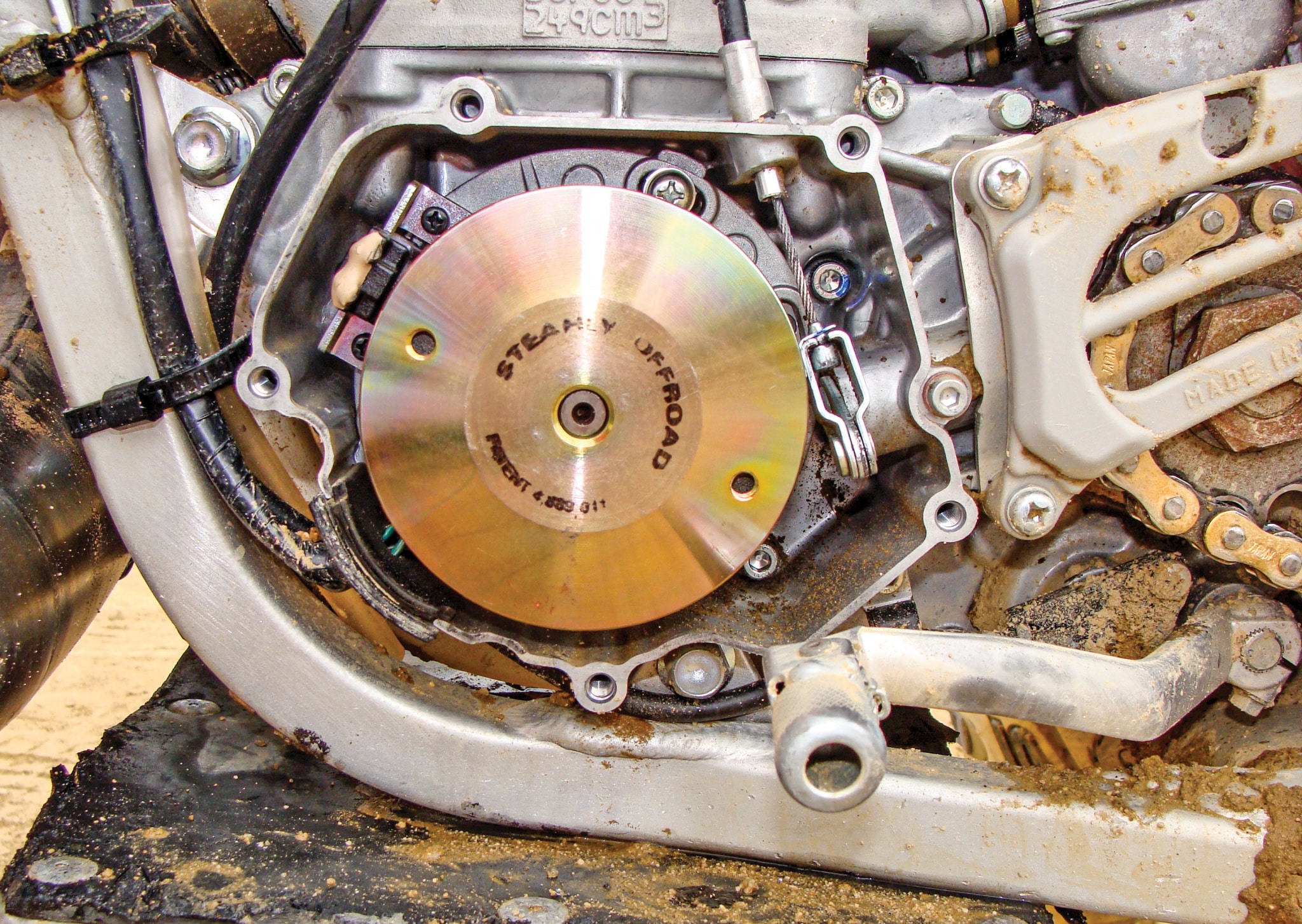 MXA TECH SPEC HOW FLYWHEEL WEIGHTS WORK Motocross Action Magazine