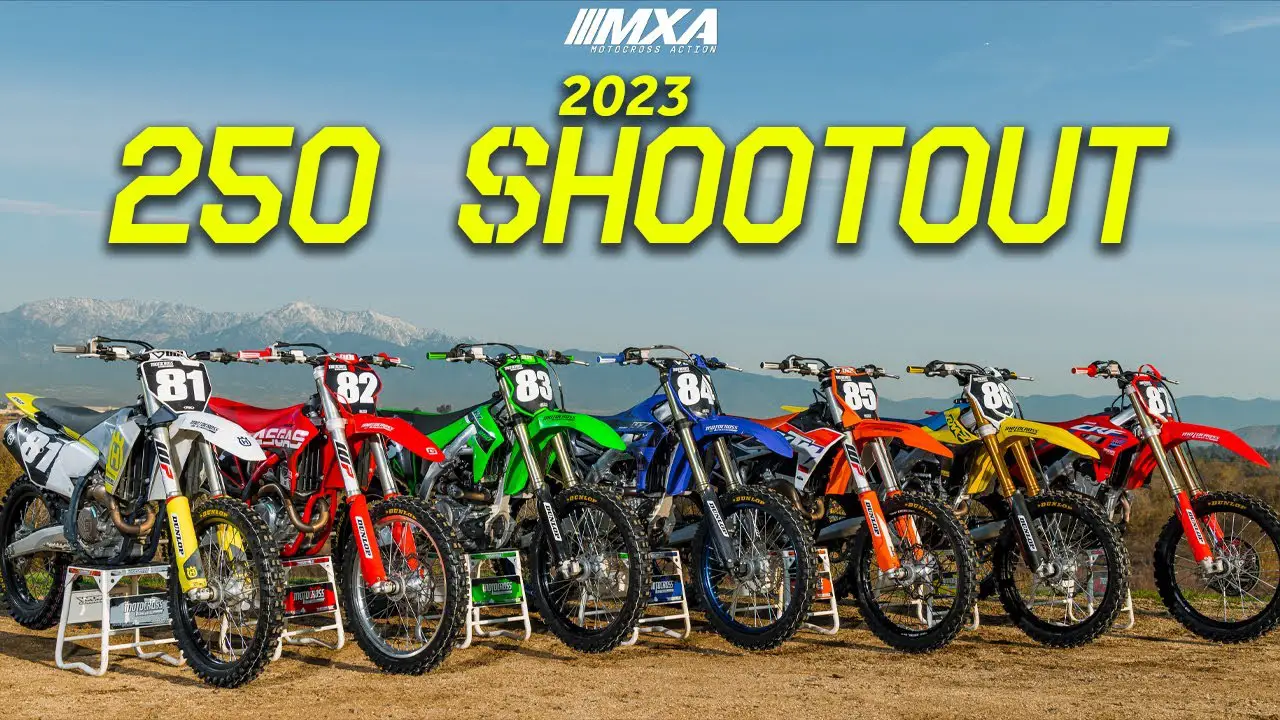 2023 250 MX SHOOTOUT: TESTE COMPLETO E VÍDEO - Dirt Bike Magazine
