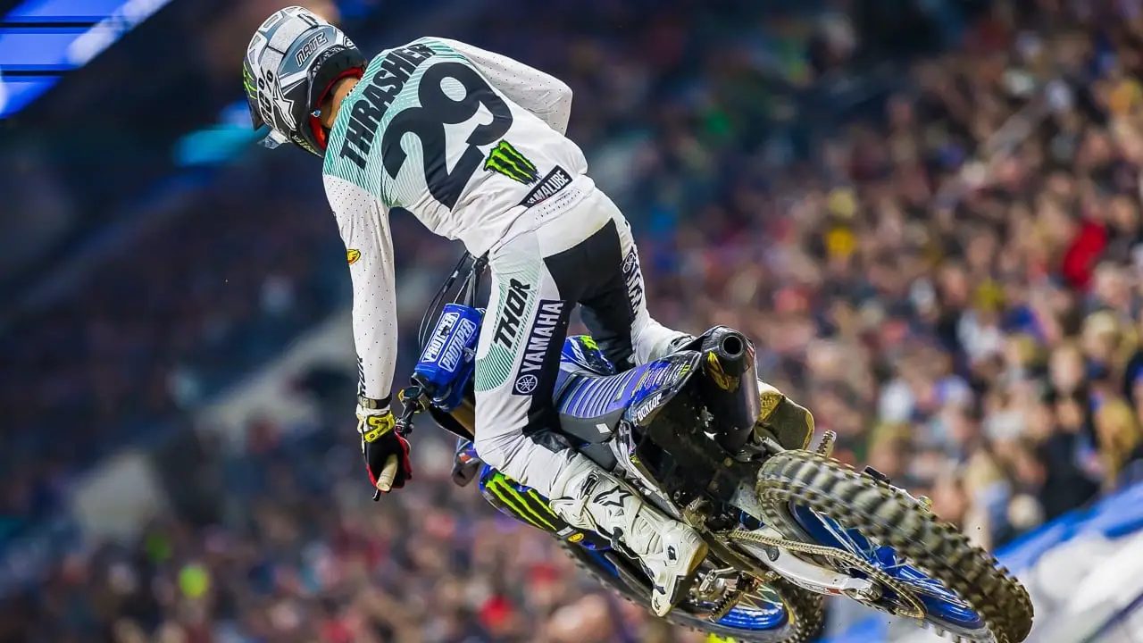 Nate Thrasher interview 2023 Indianapolis Supercross