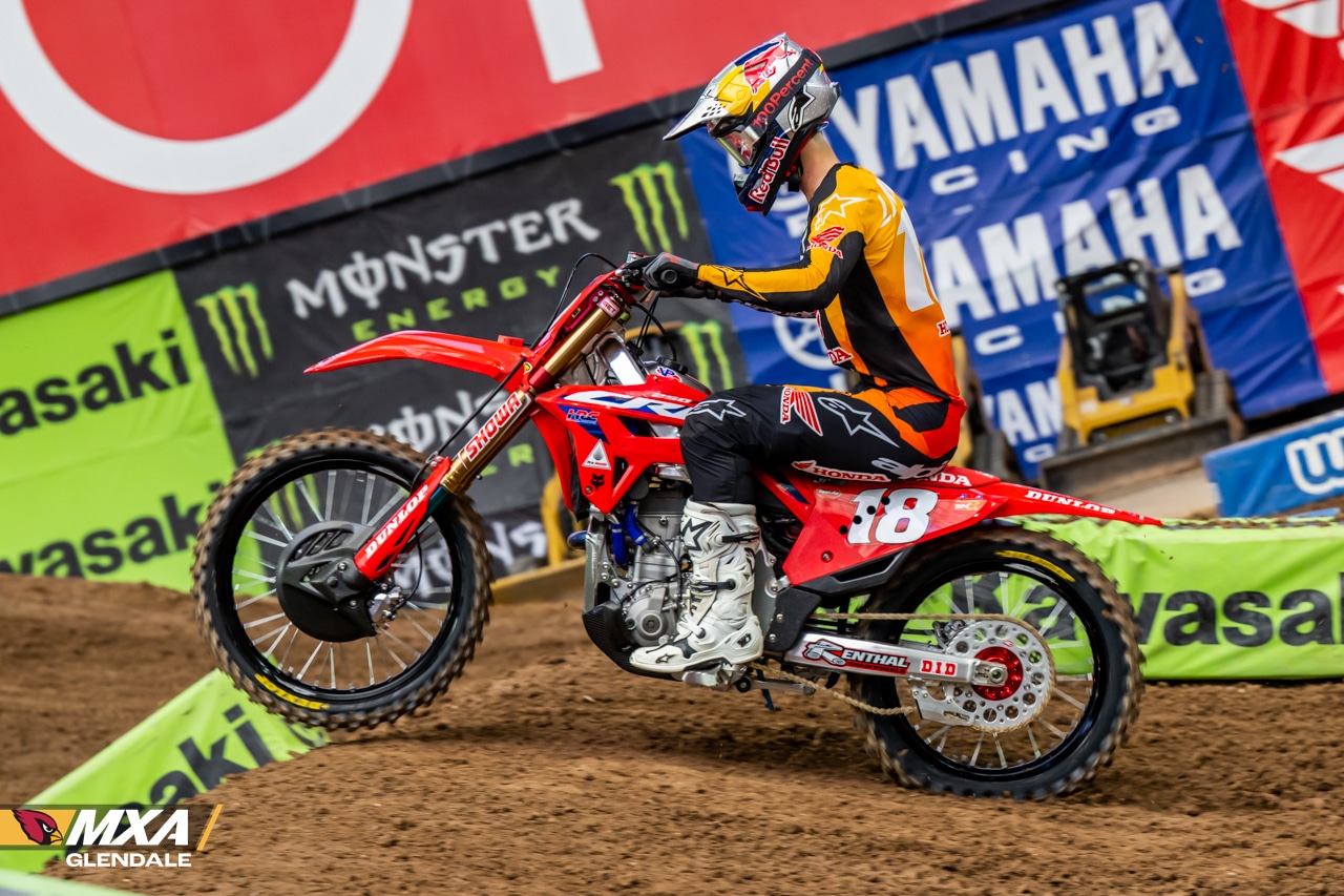 2023 GLENDALE SUPERCROSS // 250 OVERALL QUALIFYING RESULTS Motocross