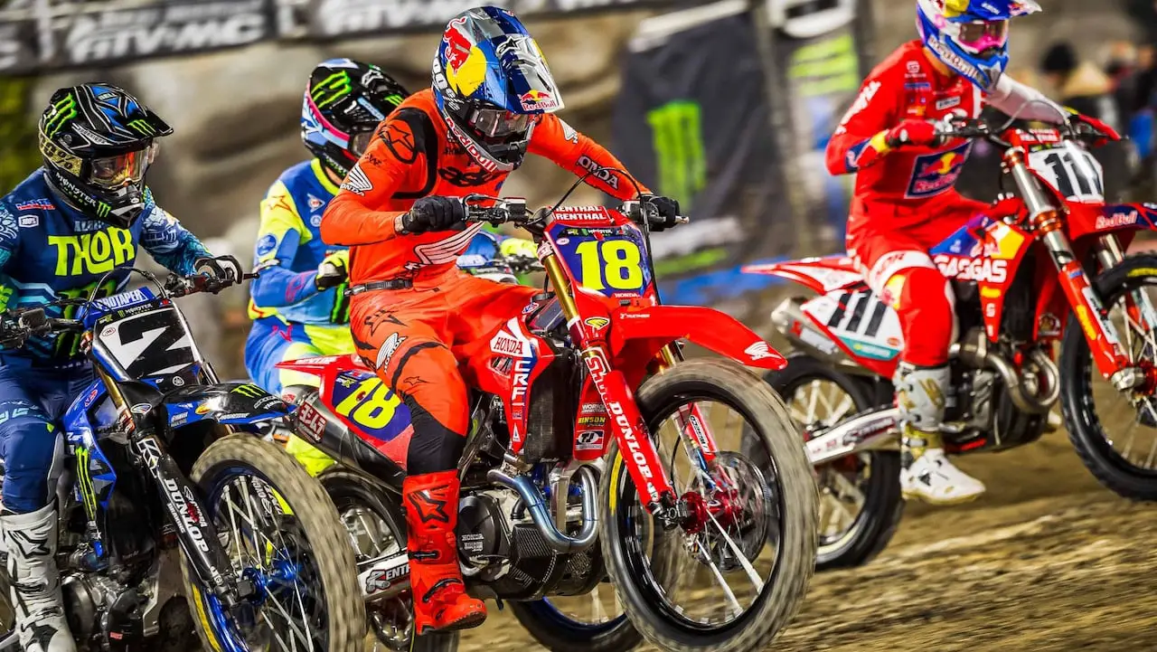 2024 SUPERCROSS POINT STANDINGS (AFTER ROUND 1 OF 17) Motocross