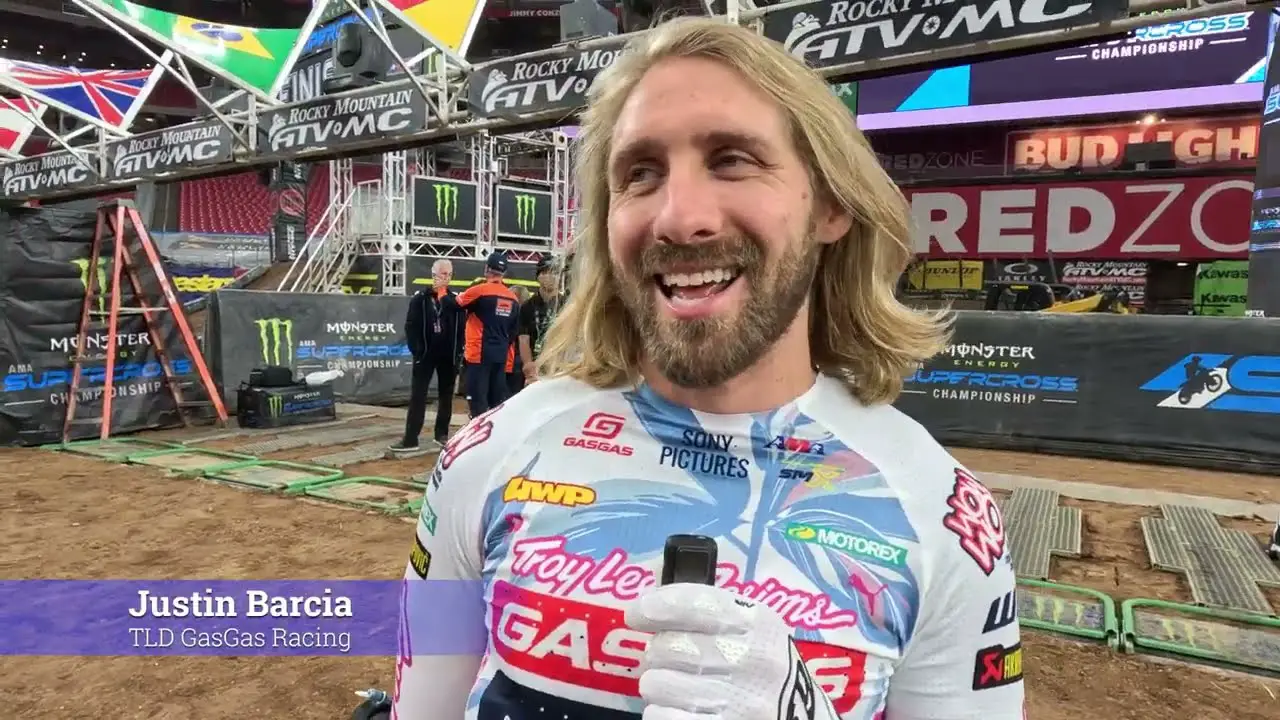 Justin Barcia 2024 Glendale Supercross