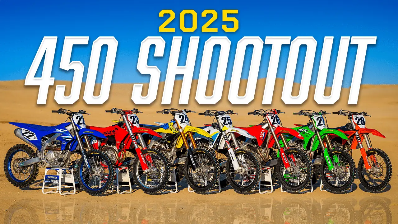 2025 MXA 450 SHOOTOUT VIDEO - Motocross Action Magazine