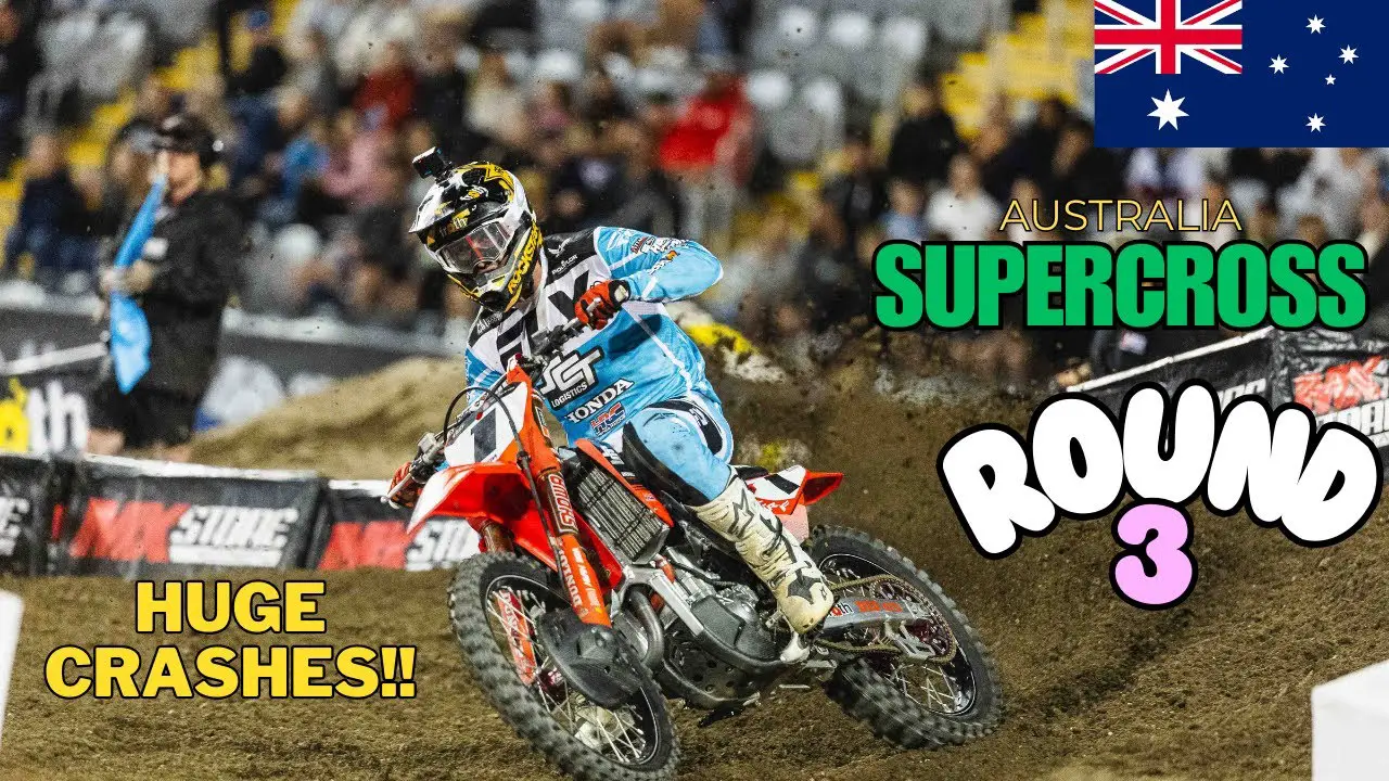 CATCH UP ON THE LATEST VIDEOS: AUS SX HAS A TRIPLE CROWN