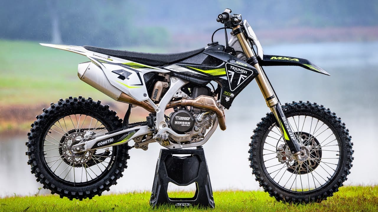 MXA VIDEO: WE RIDE THE ALL-NEW 2025 TRIUMPH TF450-RC