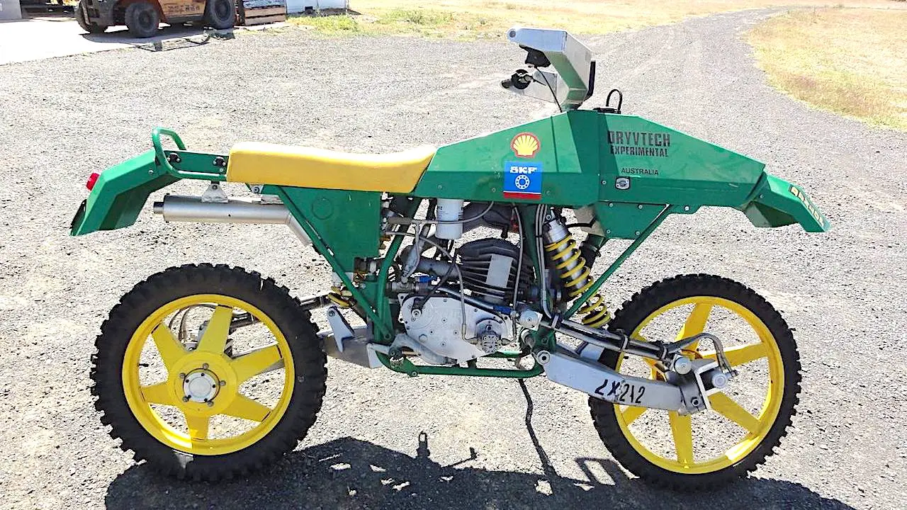 BIKES YOU'VE NEVER SEEN BEFORE: 1990 DRYSDALE DRYVTECH 250
