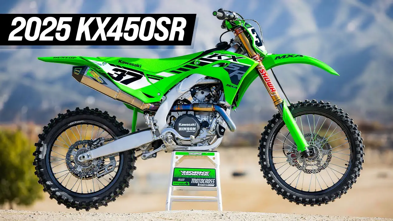 MXA VIDEO: WE TEST THE 2025 KAWASAKI KX450SR