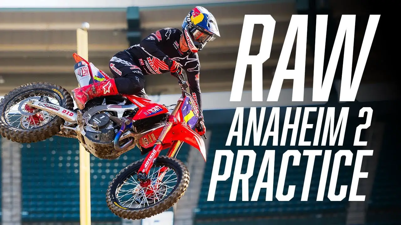 2025 ANAHEIM 2 SUPERCROSS PRESS DAY RAW VIDEO