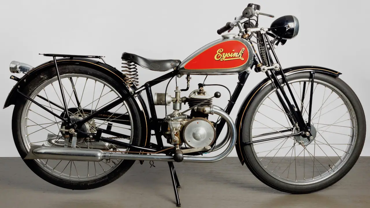 見たことのないバイク：1939年式アイシンク ジュビリーム125