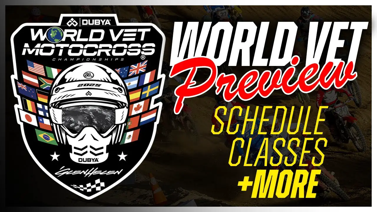 “THIS WEEK IN MXA WITH JOSH MOSIMAN”: 2025 DUYBA WORLD VET PREVIEW VIDEO