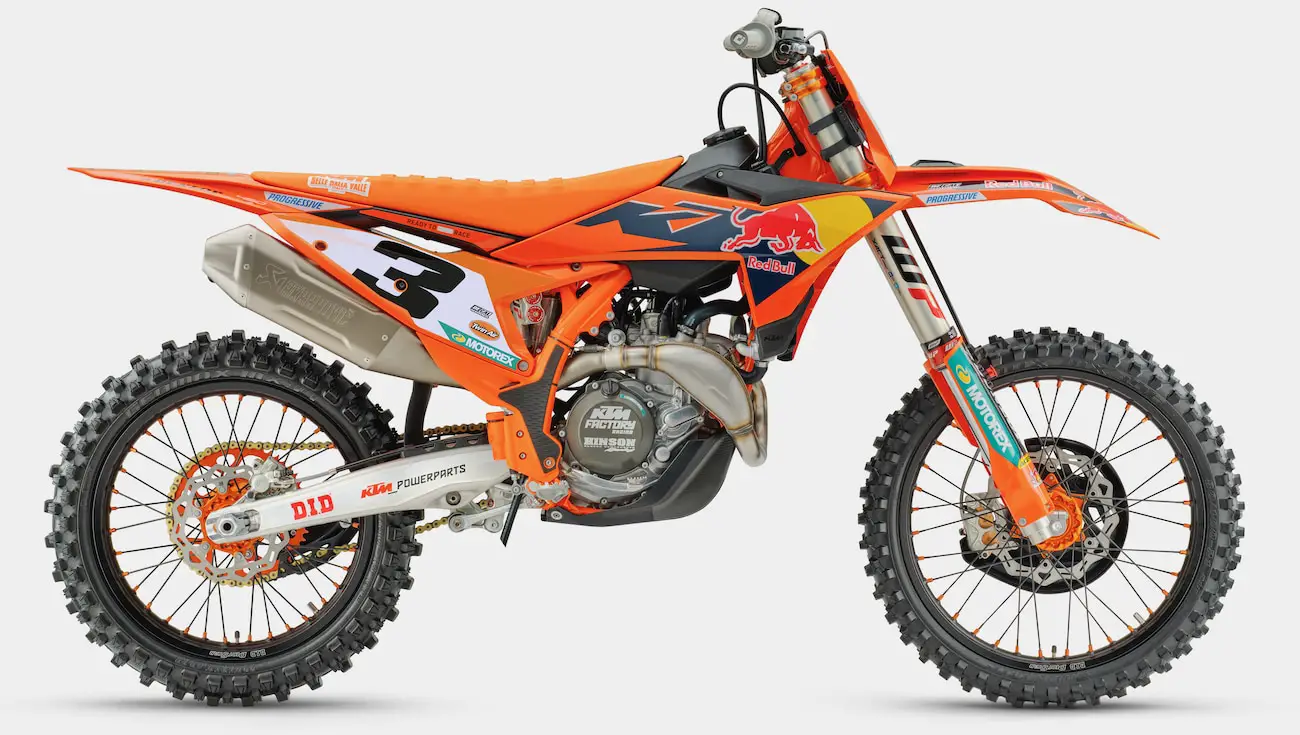 初公開！2026年式KTM 450SXFファクトリーエディション「イーライ